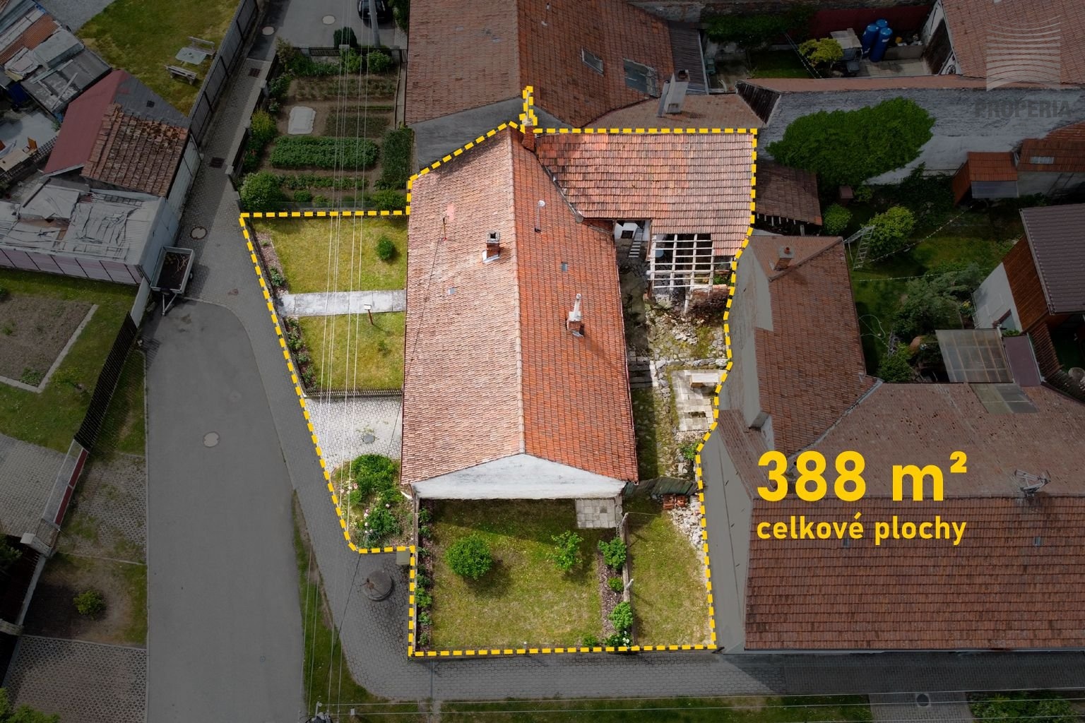 Prodej rodinného domu o PP 58m², UP 68m², CP 161m², pozemek 388m², obec Lažánky, okr. Brno - venkov