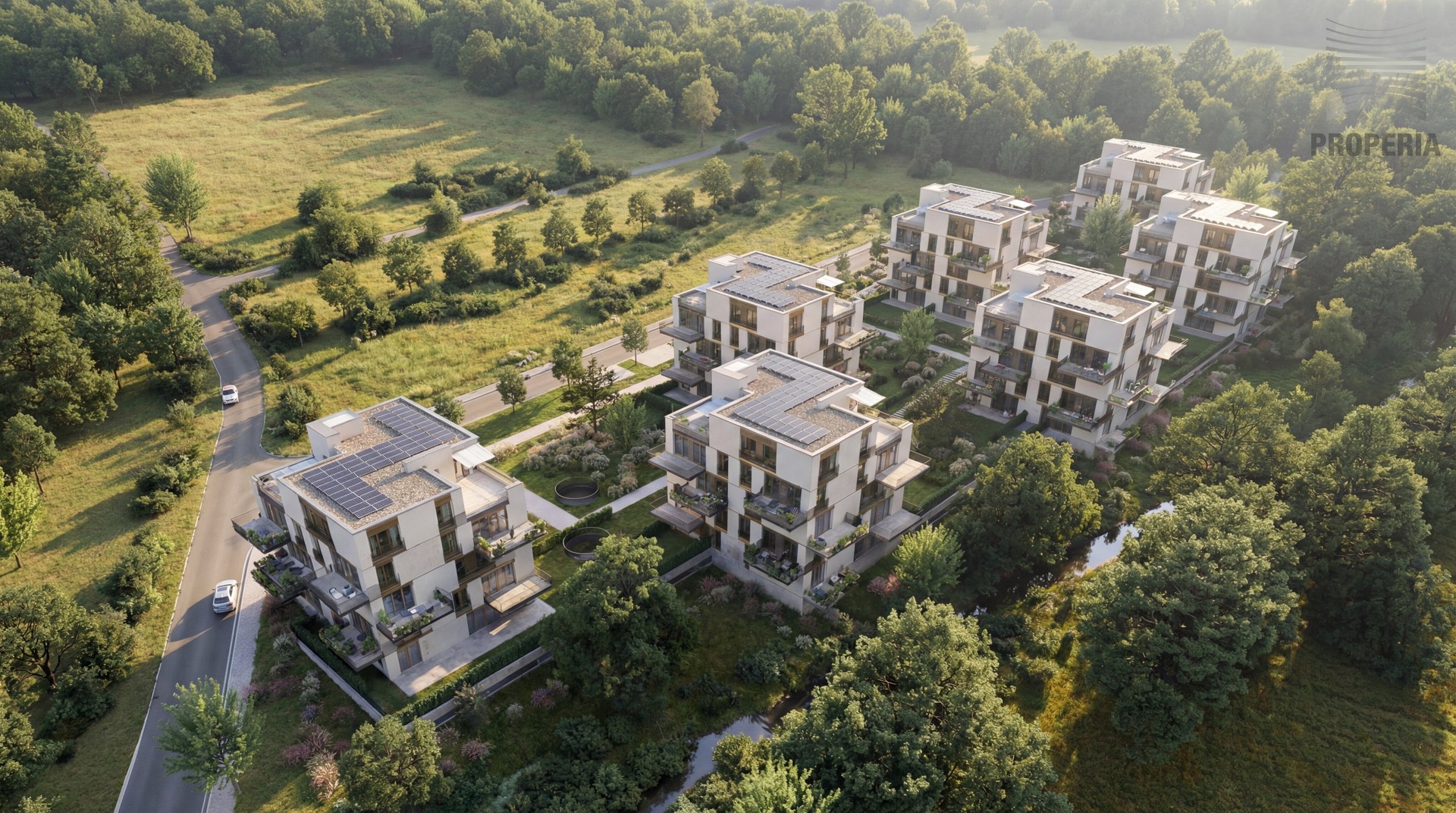 Moderní 1+kk s klimatizací a celkovou plochou 68 m² (vč. terasy) v Brně-Žebětíně