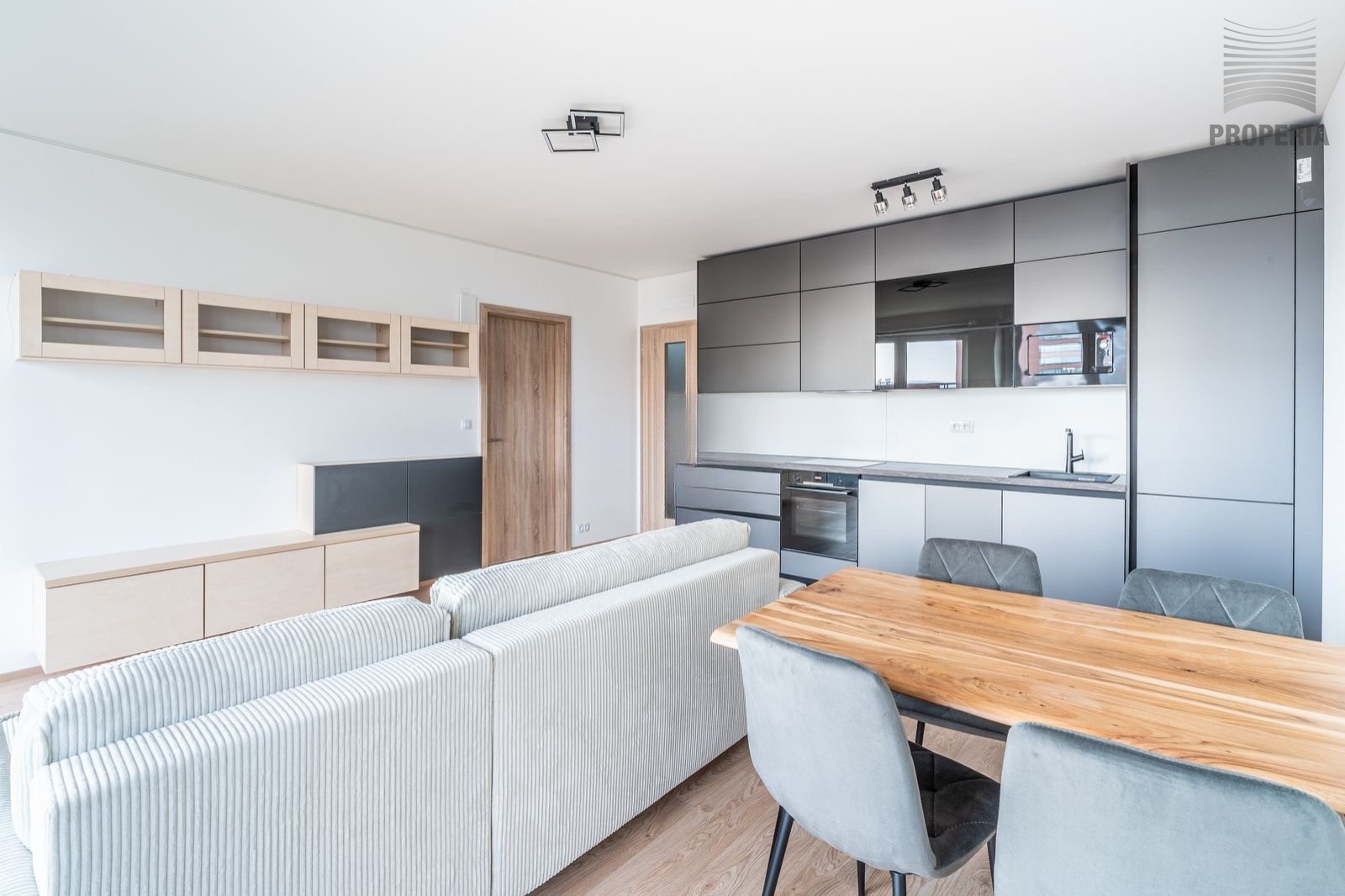 Pronájem krásné novostavby bytu 2+kk 61 m² v centru Brna, ul. Trnitá, Brno - Trnitá