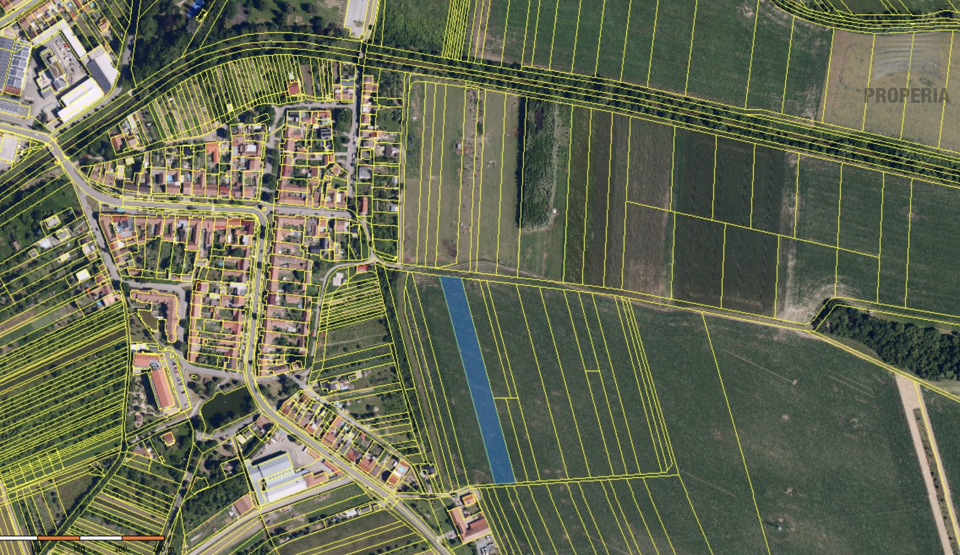 Prodej stavebního pozemku 6 153 m², Újezd u Brna
