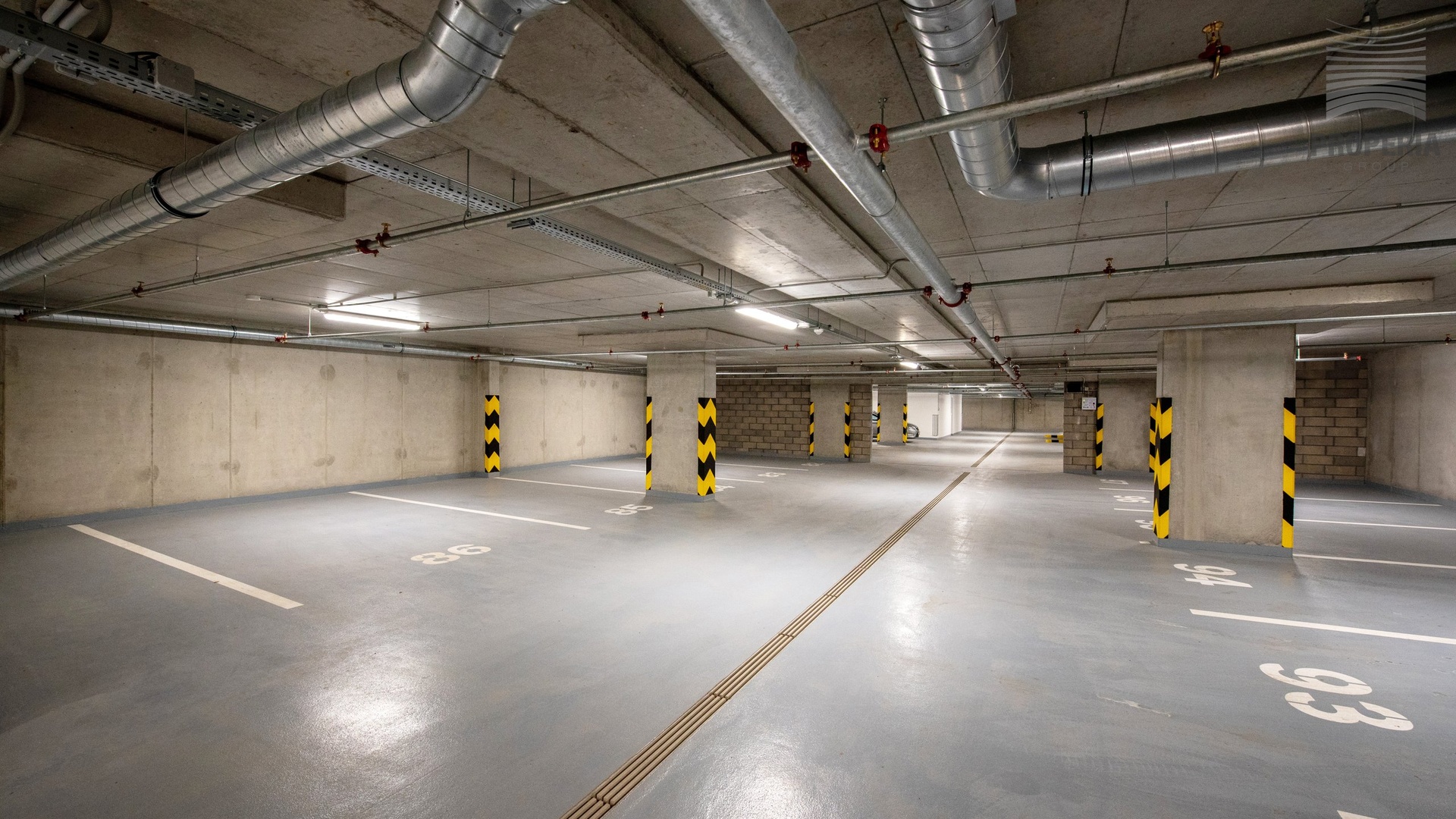Parkovací stání v centru Brna