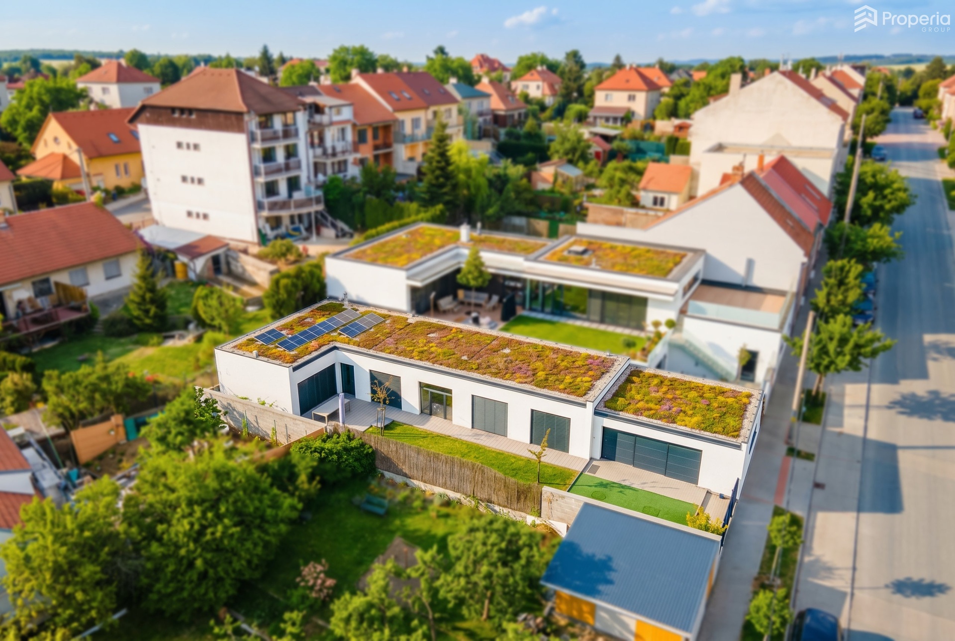 Nízkonákladový rodinný dům 5+KK s garáží, terasou a zahradou - Brno - Líšeň