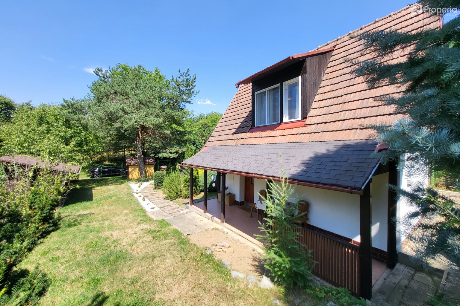 Prodej krásné chaty 47 m² s udržovaným pozemkem 856 m² , Kostelany - Újezdsko